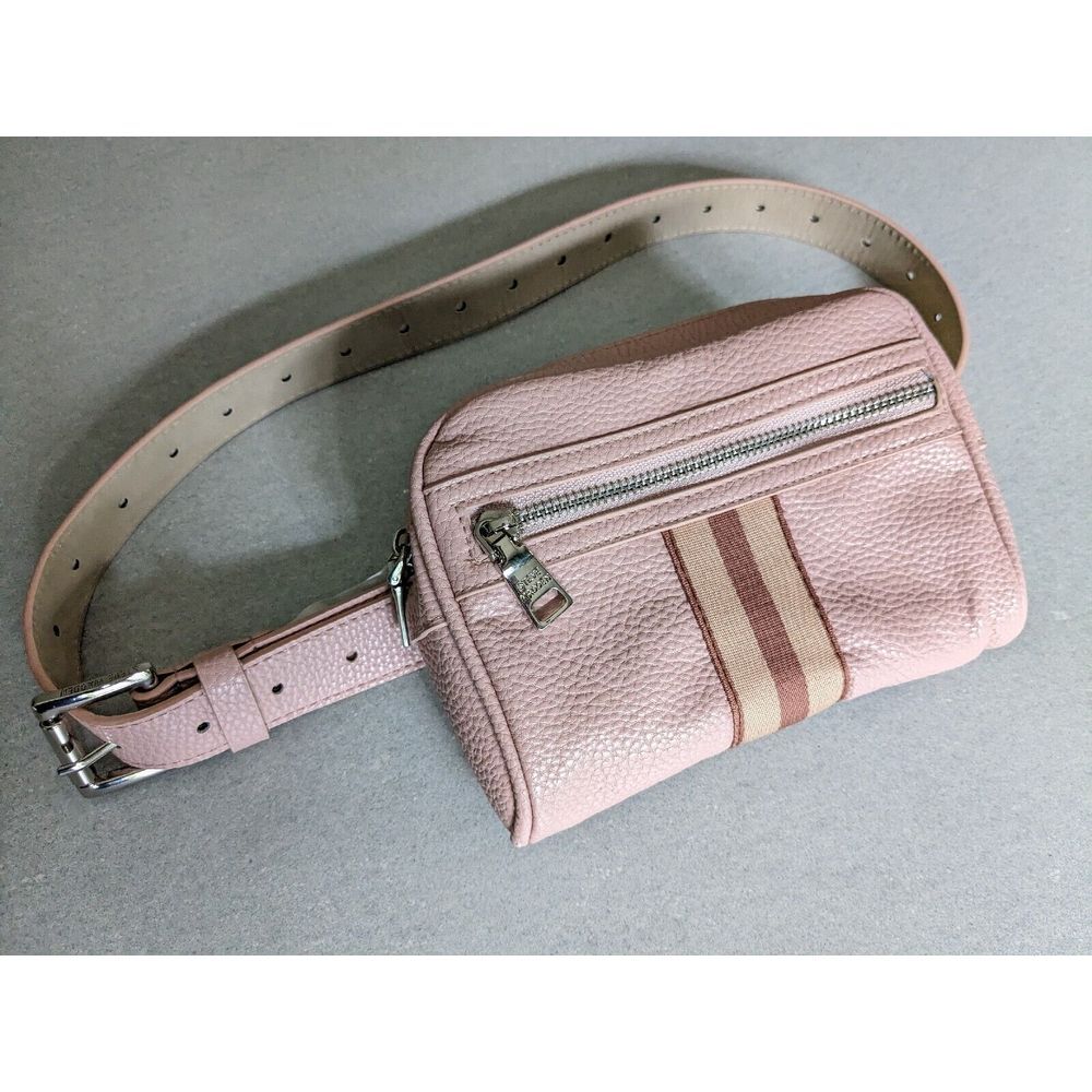Steve‎ Madden Pebbled Belt Bag Blush Pink Large